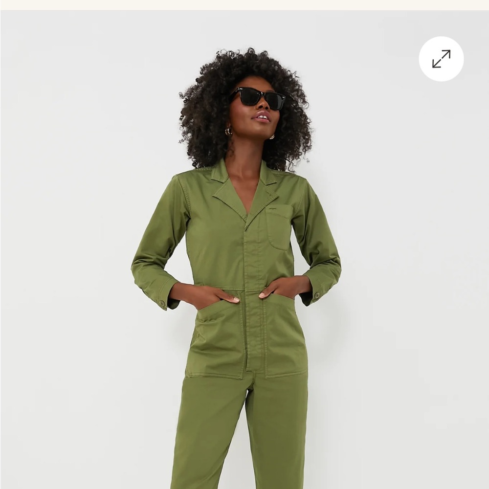 Alex Mill Standard Jumpsuit Army Green